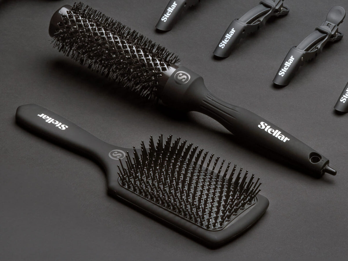MicroCell Cushion Brush pins and styling tools