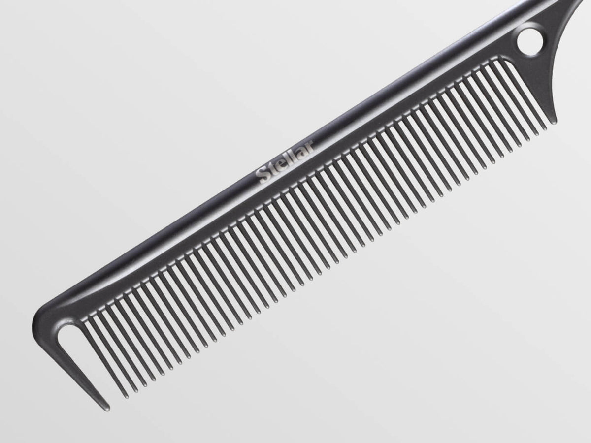 Stellar Carbon Tail Comb detail